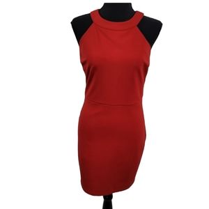 ⭐️Adelyn Rae Red Sleeveless Dress Sz S